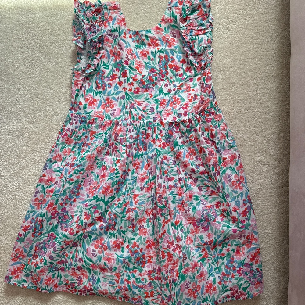 Crewcuts JCrew girls floral dress size 6 NWT